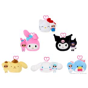 249962 LOL Surprise Loves Hello Kitty Reversible Plush 16 inch -14-